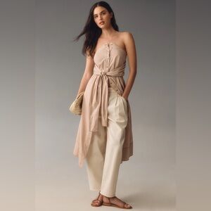 Anthropologie, Pilcro Wrap Tunic Blouse (can be worn as a dress)